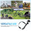 set aluminium fietsaanhangwagen koppeling 19-32 mm 8