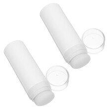 2 lege reis body powder potjes - poederdoos en dispenser
