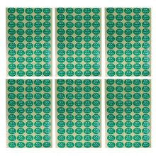 20 stück 20 mm runde papier-aufkleber selbstklebend farbig sortiert