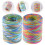 Raffiaband Papier Bastelband Bunt 2 8