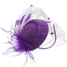 Tea Party Fascinator Stirnband Für Frauen Hochzeitsbraut Bankett