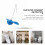 Drain Flush Ventil Dichtung Wasserstop Abdeckung Spülreparaturkit 9