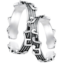 2 Musiknote Ringe Offener Schmuck Für Frauen Männer