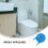 Drain Flush Ventil Dichtung Wasserstop Abdeckung Spülreparaturkit 7