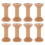 Raindrops Stickeralter Antiker Holz Spulenhalter 8 Stk 9