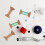 Raindrops Stickeralter Antiker Holz Spulenhalter 8 Stk 5