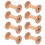 Raindrops Stickeralter Antiker Holz Spulenhalter 8 Stk 11