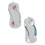 2 Sets Kinder -Trainingsgabel , Biegsches Baby Besteck Boxed 6