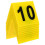 10 . marcadores acrílicos reutilizables 1-10 6