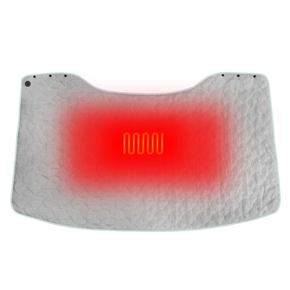 Electric Heated Shawl USB-Powered Heated Wrap 3 Heating Modes For Cold Weather Throw Blanket