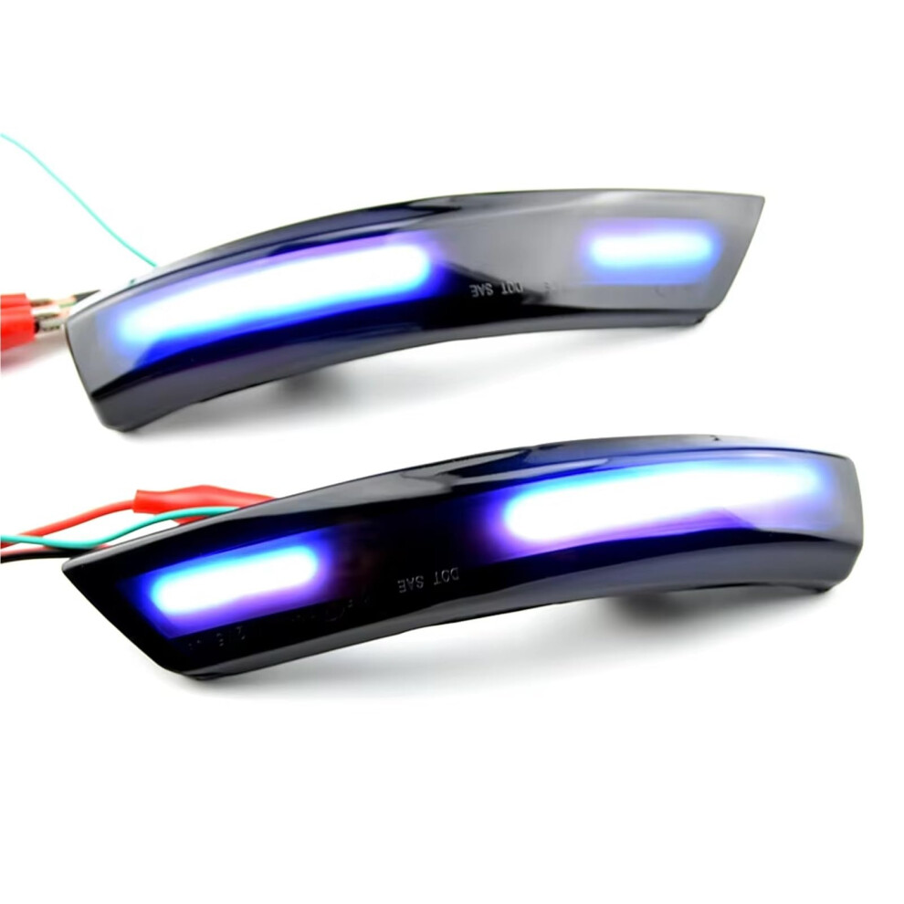 Turn Signal Dynamic For Focus Mk2 Mk3 2008-2018 For Mondeo Mk4 2010-2014 Mirror Indicator Sequential Blinker Lamp Light/Blue 9084446509908