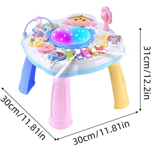 Learning Tables for Kids Musical Activity Table Interactive Number Learning Desk Multimode 1