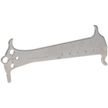 fietsketting slijtage indicator draagbare kettingmeter tool