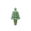 Christmas Tree Shape Silicones Wine Stopper Secures Seal-Green 1