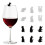12 Pièces Marqueurs Verre Silicone Forme Chat Pour Tasse Vin 1