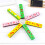 3 Pièces 16 Trous Double Rangée Harmonica En Bois Pour Enfants 9