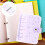 Loose-Leaf Notebook Cover Office Notepad PVC Case Personal Binder 4