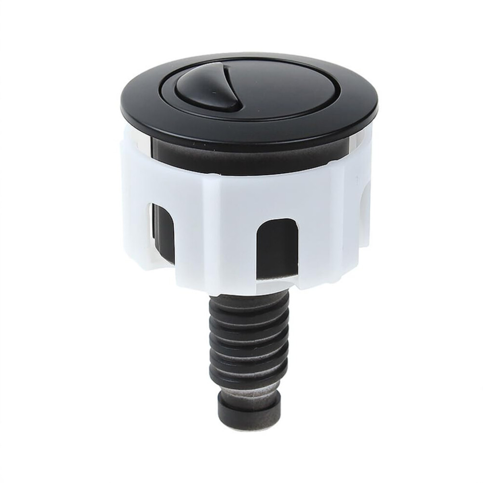 Toilet Flush Button Dual Flush Cistern Replacement Compatible With Most Toilet Tank Systems Push Button Black 9393856473311
