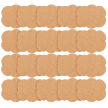 100Stk Schmuckhalter Papier Khaki Für Haarschmuck Schmuckpräsentation