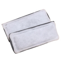 filtro externo para acuario con espuma, carbón y algodón (gris claro)