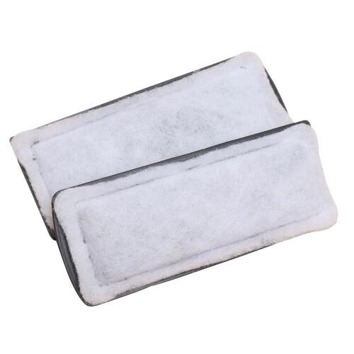 filtro externo para acuario con espuma, carbón y algodón (gris claro)