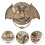 Door Knocker Forme Chauve-Souris Antique Décor Porte 3