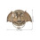 Door Knocker Forme Chauve-Souris Antique Décor Porte 2