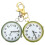 2 pezzi portachiavi in con e clip 6