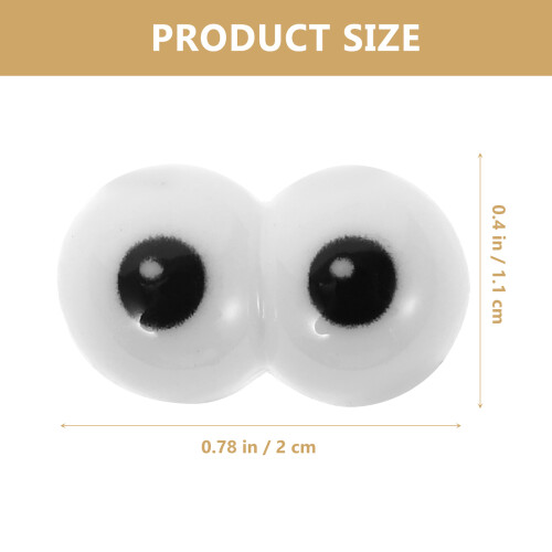 20 Pezzi Occhio Simulato Siamese Per Peluche Fai Da Te 1