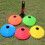 30 unid. sinalizadores cone para futebol, e externos 4