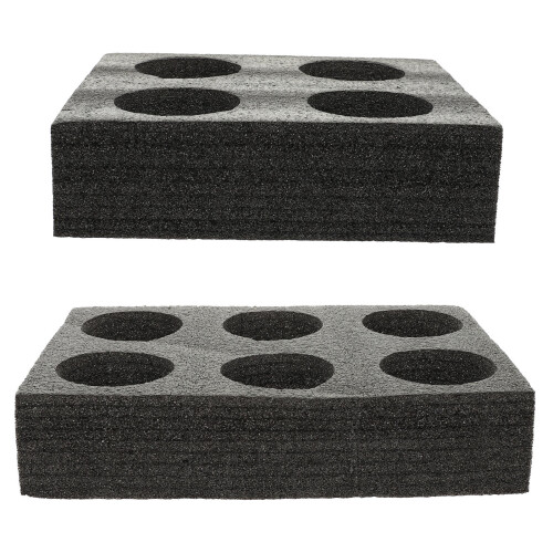 2 unidades de bandejas para de café e com para