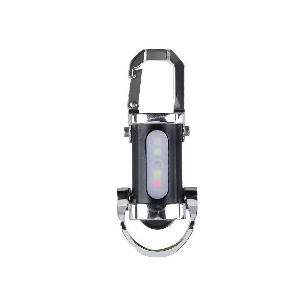 Led Keychain Flash Usb-C Rechargeable 150 Lumens 3-Mode Magnetic-Mount Waterproof Compact Pocket Light 9393856474189