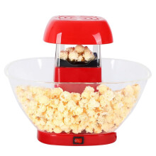 Popcorn Machine Electric Hot Air Popper For Home Use Compact Oil-Free Popcorn Maker Gift For Kids Parties And Festivals