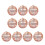 Shatterproof Reflective Christmas Tree-Champagne Gold 3cm 1