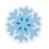 Soft Cleaning Sponge Cartoon Pattern For Kitchen And-snowflake 1