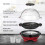 Electric Diy Home Automatic Popcorn Machine Mini Size For Home Kitchen Use Can Add Sugar And Oil Multi Function 3