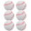 6 Palline Allenamento Softball PU per 1