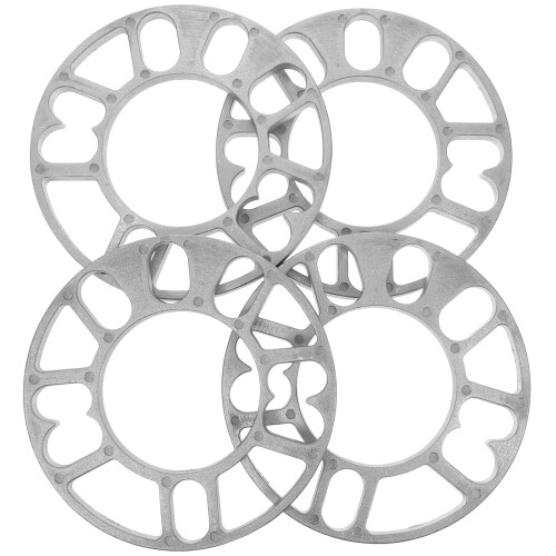 4Pcs 8Mm Espaçadores Alumínio 4 & 5 Universal 2