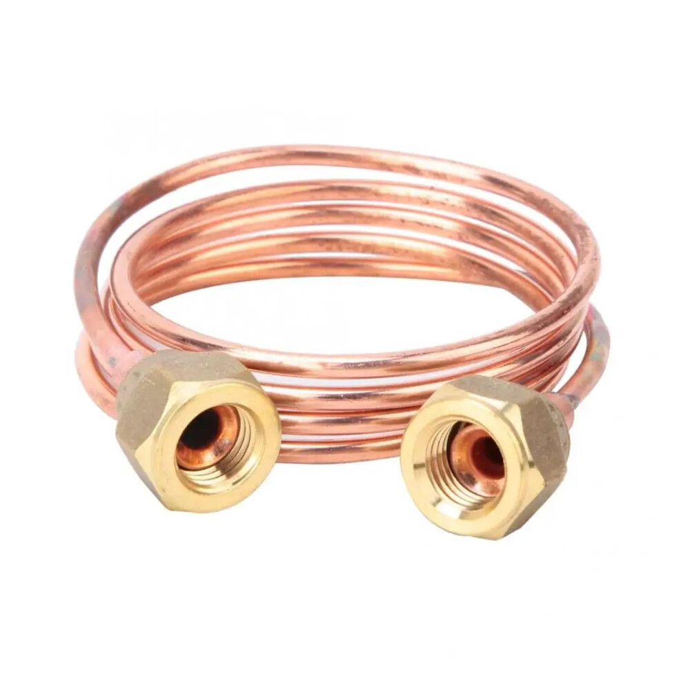 Soft Flexible Copper Capillary Tubing 2.8Mm G1/4" For Refrigeration Cabinet And Central Air Conditioning, 900Mm 9354506414122