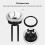 Toilet Flush Button Universal Dual Flush Round Water Tank Button Model A1 Replacement Push Button 2