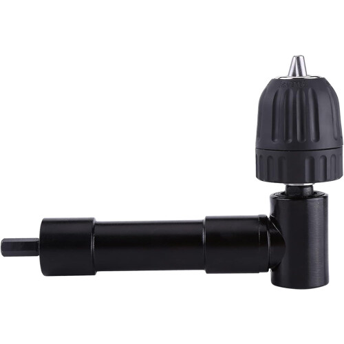 90 Degree 8mm Shaft Electric Drill Right-Angle Turner Drill Extension Tool Coping With Small Spaces 1