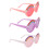 3 Unidades Gafas De Sol Plástico Para Niño ( , Rosa, ) 3