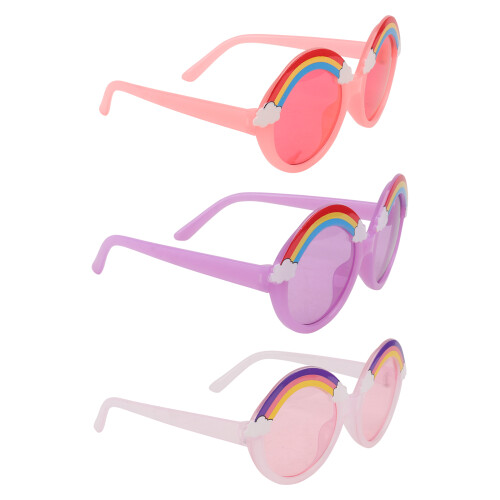 3 Unidades Gafas De Sol Plástico Para Niño ( , Rosa, ) 2