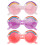3 Unidades Gafas De Sol Plástico Para Niño ( , Rosa, ) 4