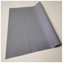 Heavy Duty Rubber Matting Roll 2mm Thick PVC Garage Floor Mat 100x80 cm Grey