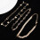 set 3 catenelle per piedi con , cavigliere versatili 2