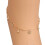 set 3 catenelle per piedi con , cavigliere versatili 4