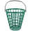 Contenitore Portapalline Golf Con Verde 75 9