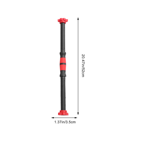 2Pcs Barras De 50Cm Para Halteres Com Giratório E 4 Porcas 1