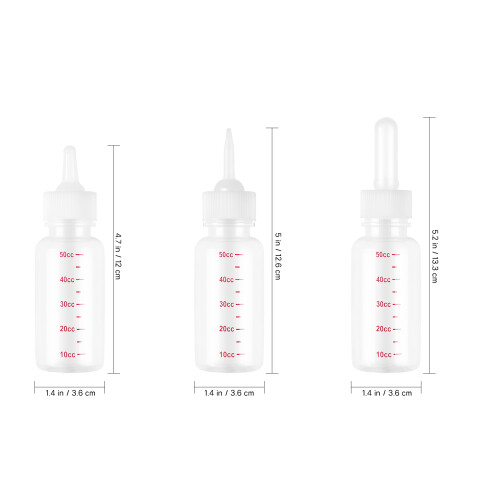 4Pcs 50Ml Mamadeira Para Animais De Estimação 2